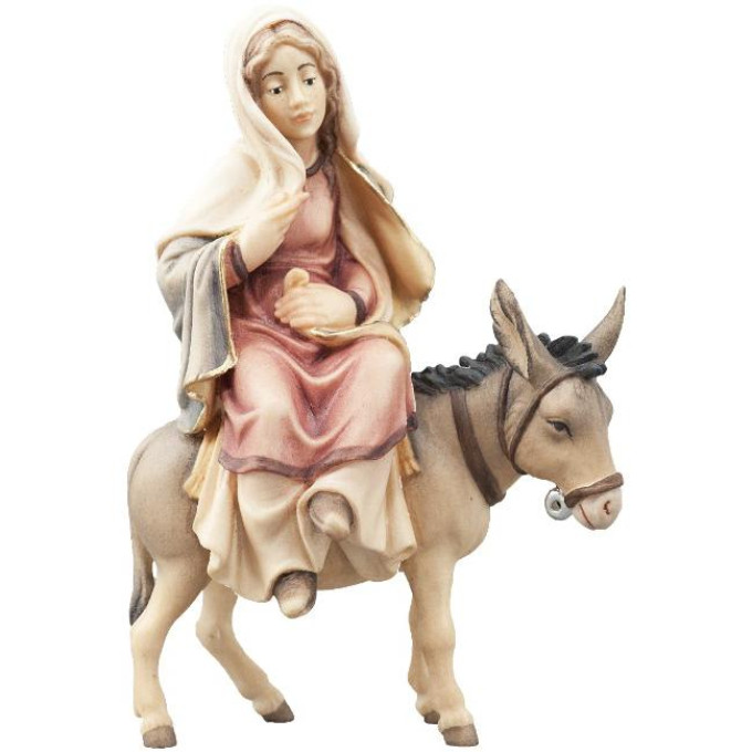 Flight into Egypt - Saint Mary on a donkey