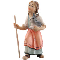 Girl with a bunny - Peasant