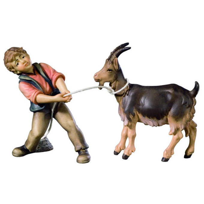 Shepherd boy with goat - Peasant