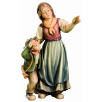 Farmer woman with a child - Peasant