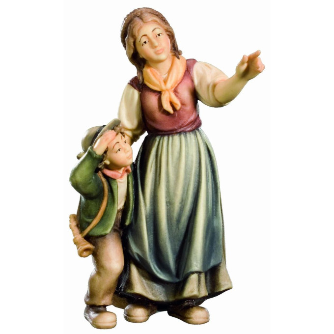 Farmer woman with a child - Peasant