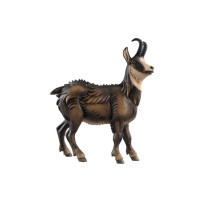 Chamois woodcarving