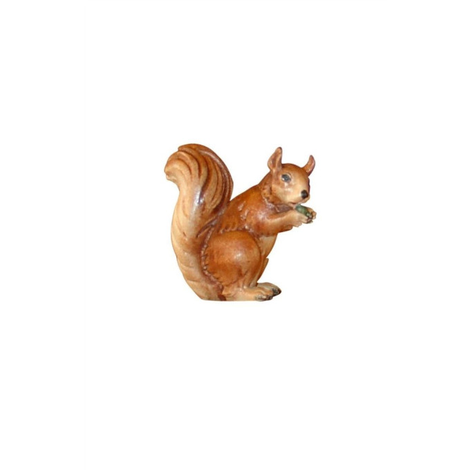 Squirrel woodcarving