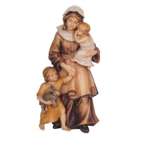 Shepherdess with children for Nativity scene - Homeland