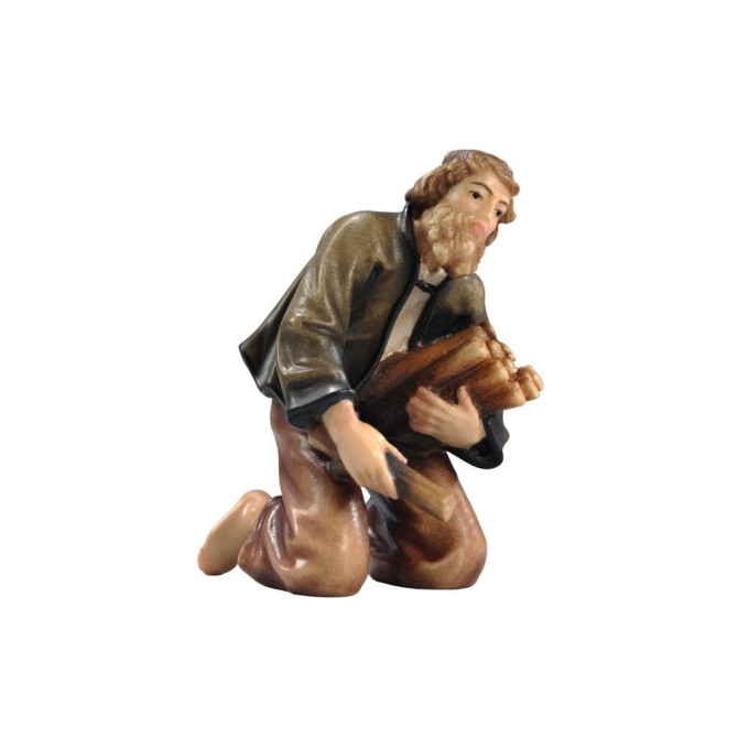 Shepherd at the camp-fire for Nativity scene - Homeland