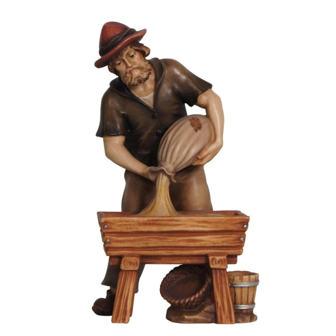 Shepherd with feeding troughs for Nativity scene - Homeland