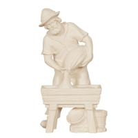 Shepherd with feeding troughs for Nativity scene - Homeland
