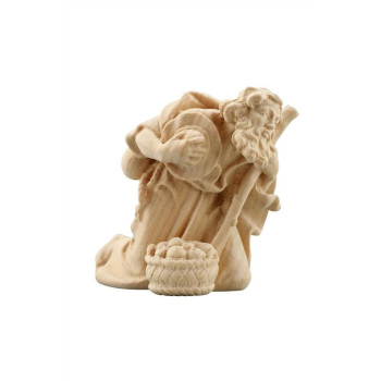 Kľačiaci pastier s palicou pre betlehem - Alpský