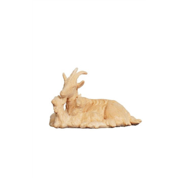 Ležiaca koza s kozliatkami pre betlehem - Alpský