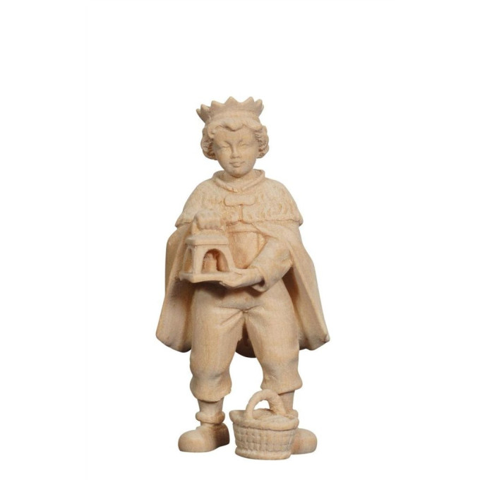 Carol singer with lantern for Nativity scene - Alpine