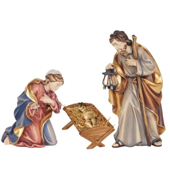 Holy Family with Baby Jesus in simple cradle - Israel