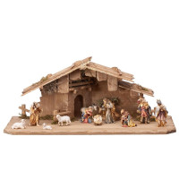 Nativity of the Holy Night with 13 figurines RA