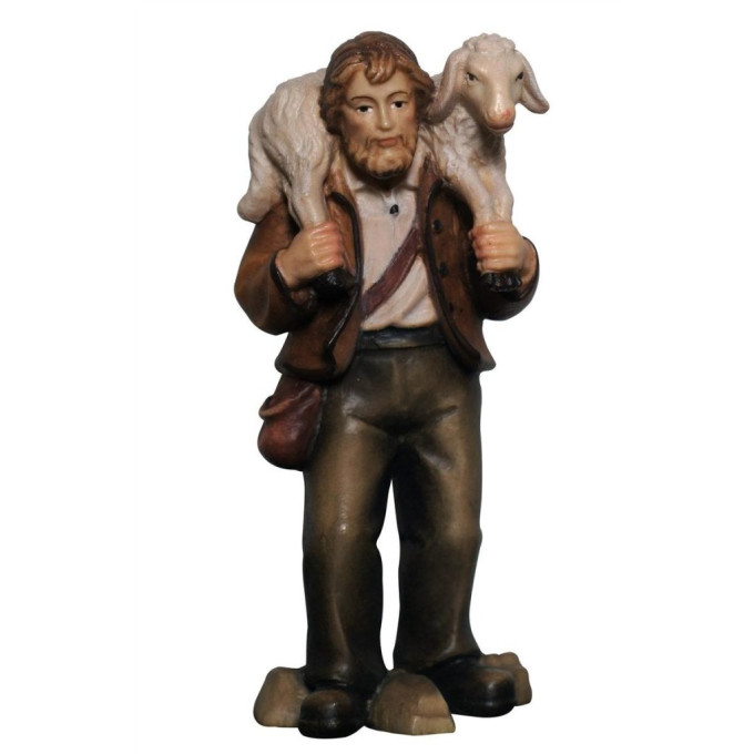 Pastier s ovečkou na pleci pre betlehem - Jeruzalem