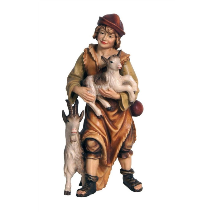 Shepherd with 2 goats for Nativity scene - Jerusalem