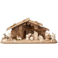Betlehem MA s 12 figúrkami a domcom Svätá noc