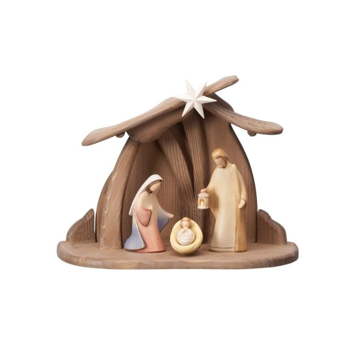 Nativity scene Holy Family with 4 figures