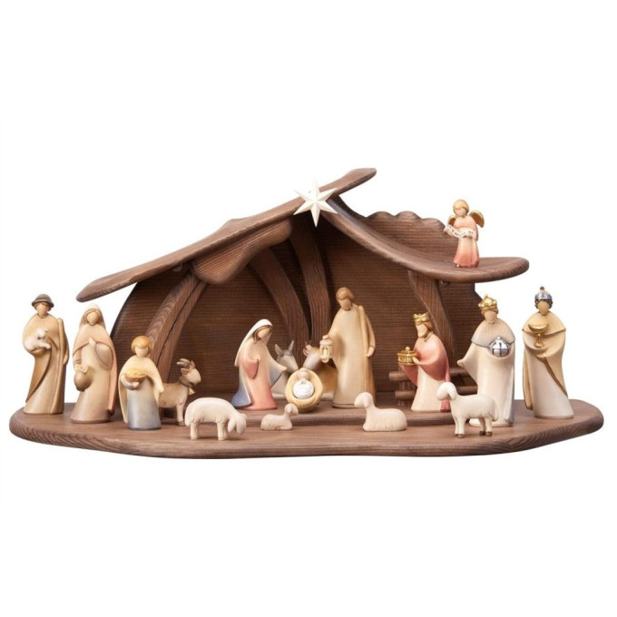 Nativity scene LE  with 18 figures