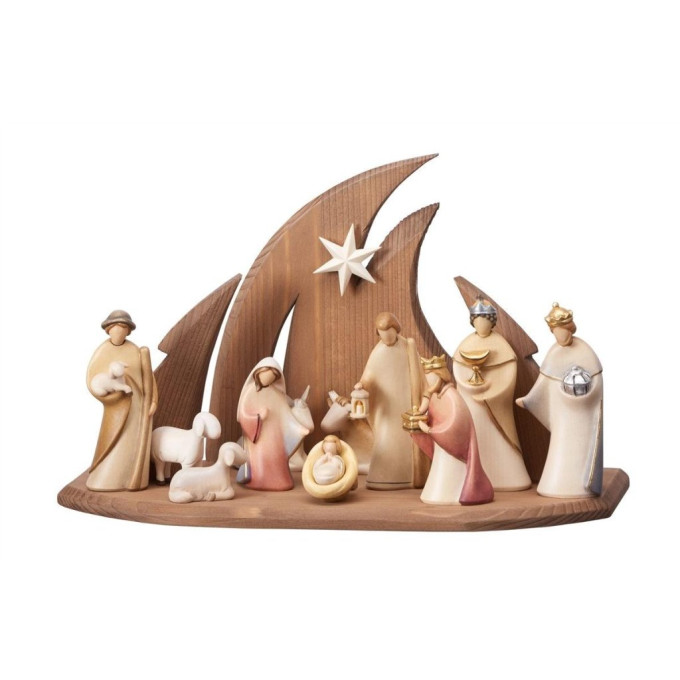 Nativity scene Ambiente with 12 figures LE