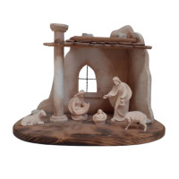 Holy Night Wooden Nativity scene