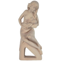 The breast-feeding mother