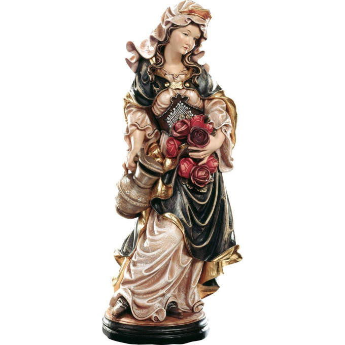 Saint Elisabeth with roses