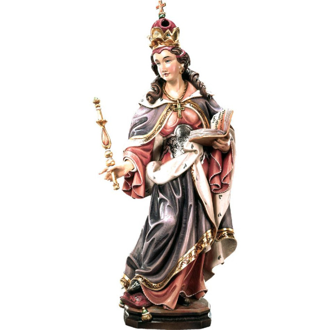 Saint Emma with sceptre