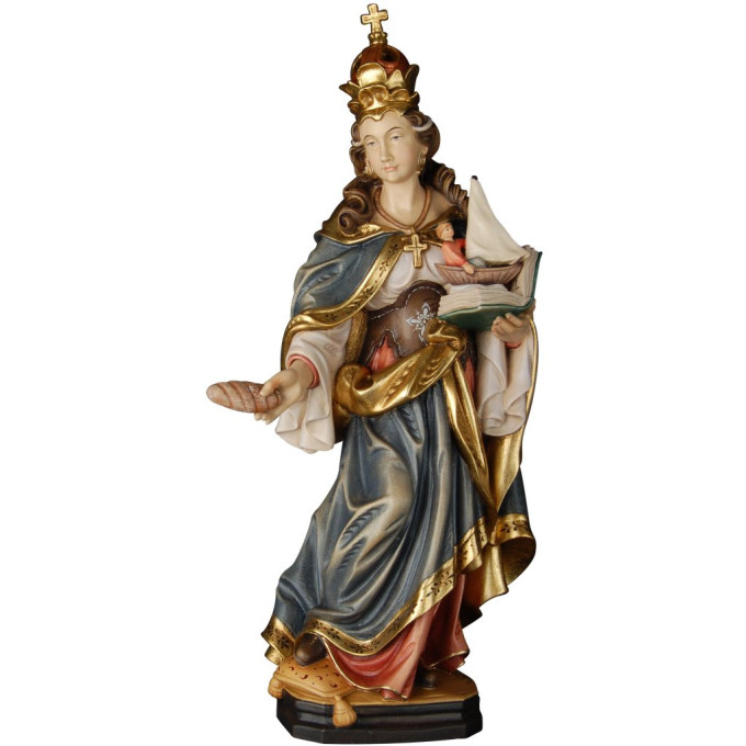 Saint Adelheid with bread and ship