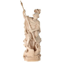 Saint George standing in baroque style