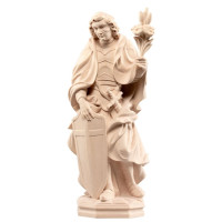 Saint Emmerich with lilies and crown