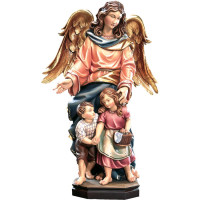 Guardian angel with two children