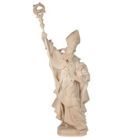 Saint Ambrose with book and beehive