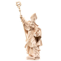 Saint Blasius with a book and a candle