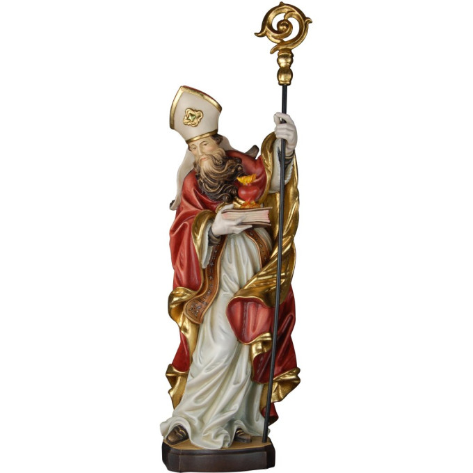 Svätý Augustín s knihou a horiacim srdcom