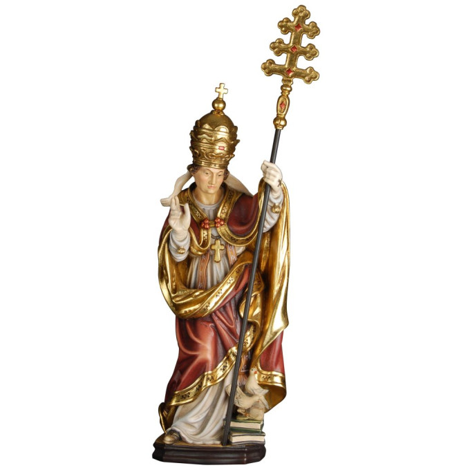 Saint Eugene with birds