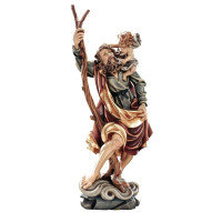 Saint Christopher wooden statue