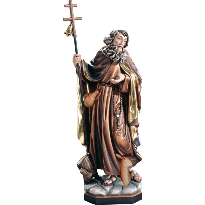 Saint Wulmar with deer head