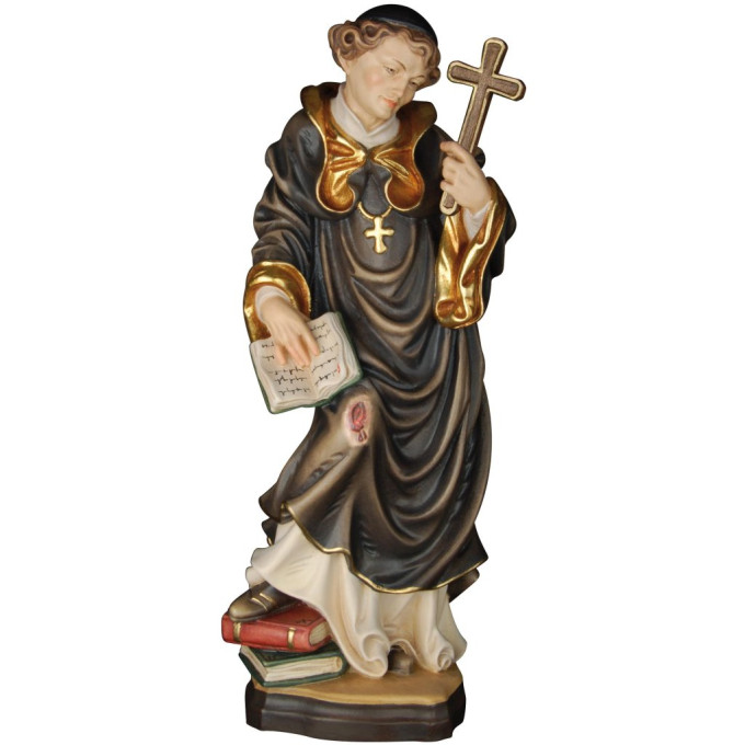 Saint Peregrine Laziosi with wound and cross