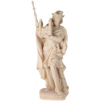 Saint Henry with sceptre and cathedral