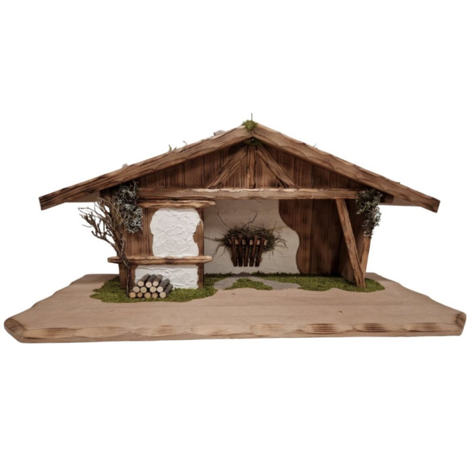 Wooden Nativity scene "Choralis"