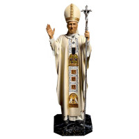 Statue of Pope Leo XIV.