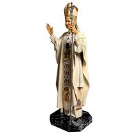 Statue of Pope Leo XIV.