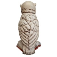 Wooden Owl on a book