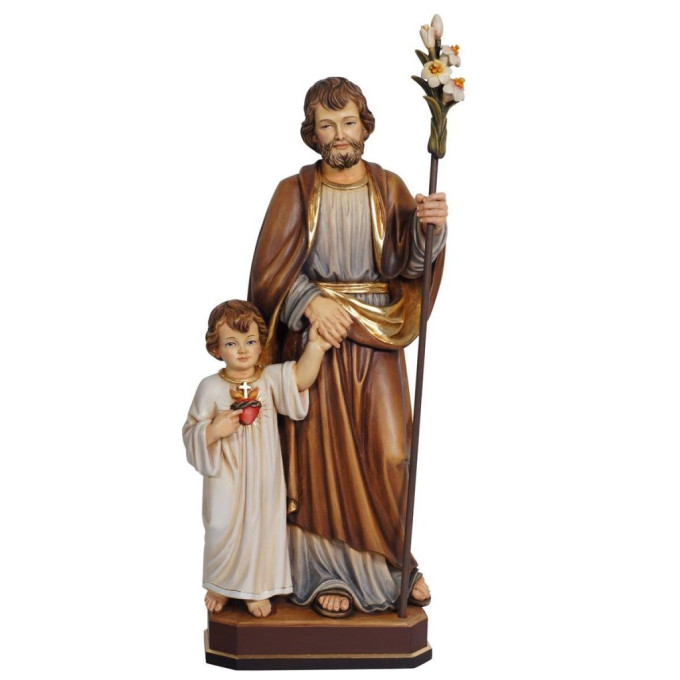 St. Joseph with Jesus as boy