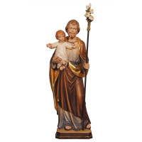 St. Joseph with Child and lily