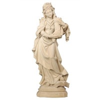 St. Barbara wooden statue