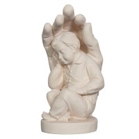 Guardian hand with boy