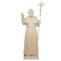 Svätý Ján Pavol II drevená socha