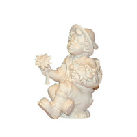 Little boy Peter with Edelweiss