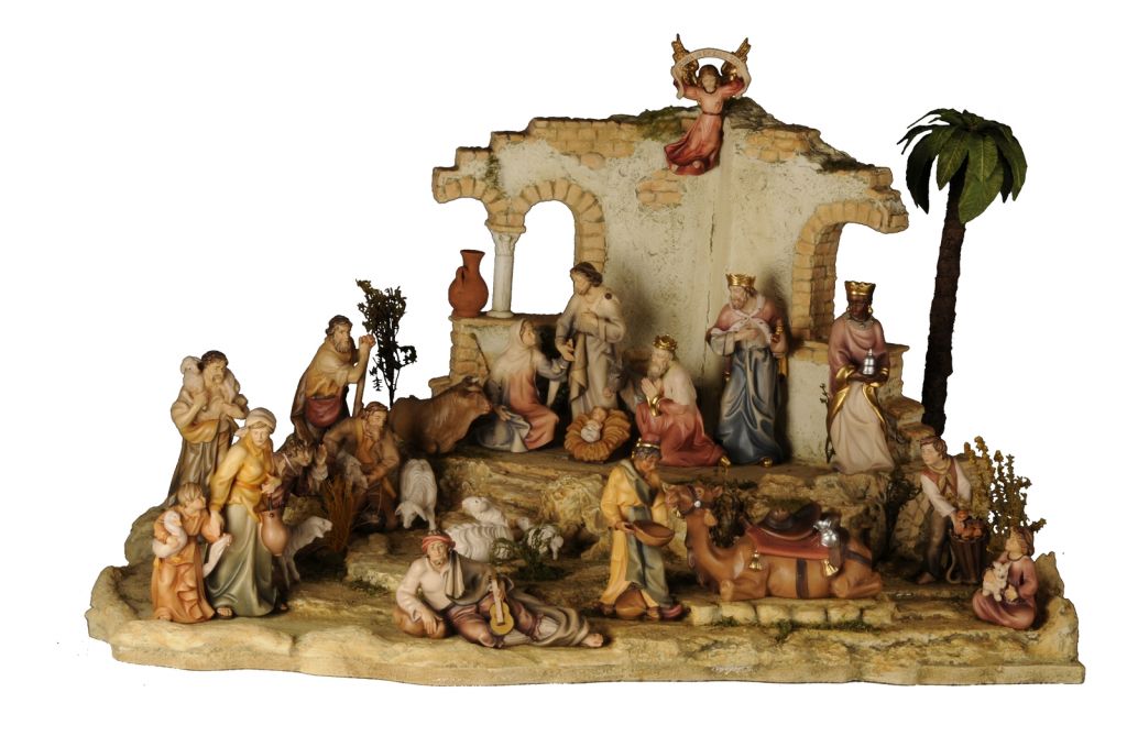 How did the donkey and the ox get to Nativity?