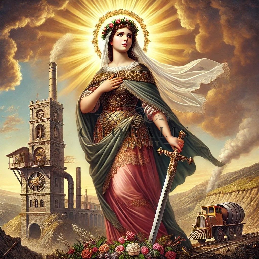 Saint Barbara: Patron Saint of Miners and the Military
